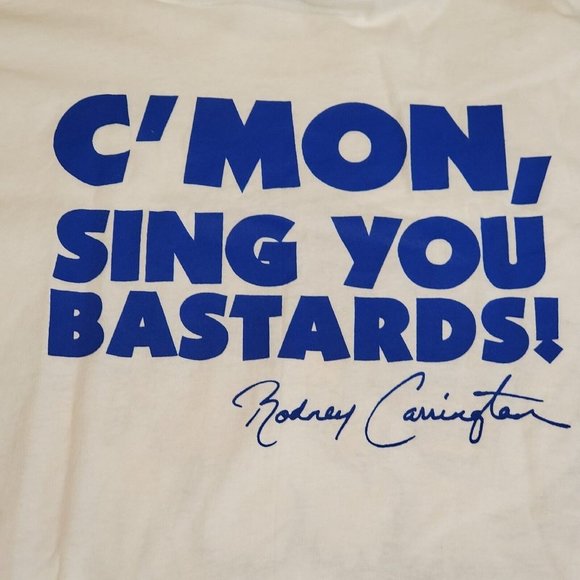 Vintage 90s Comedian Rodney Carrington Deadstock Tshirt XL White Single Stitch - Picture 5 of 8